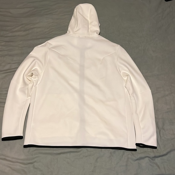 Nike Tech Fleece Tracksuit White/Black 2XTALL Jacket CU4489-100
Pants CU4495-100 - Picture 10 of 10